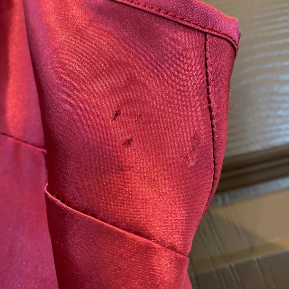 C&C California Erin Maxi Dress in Red Velvet - Picture 10 of 11